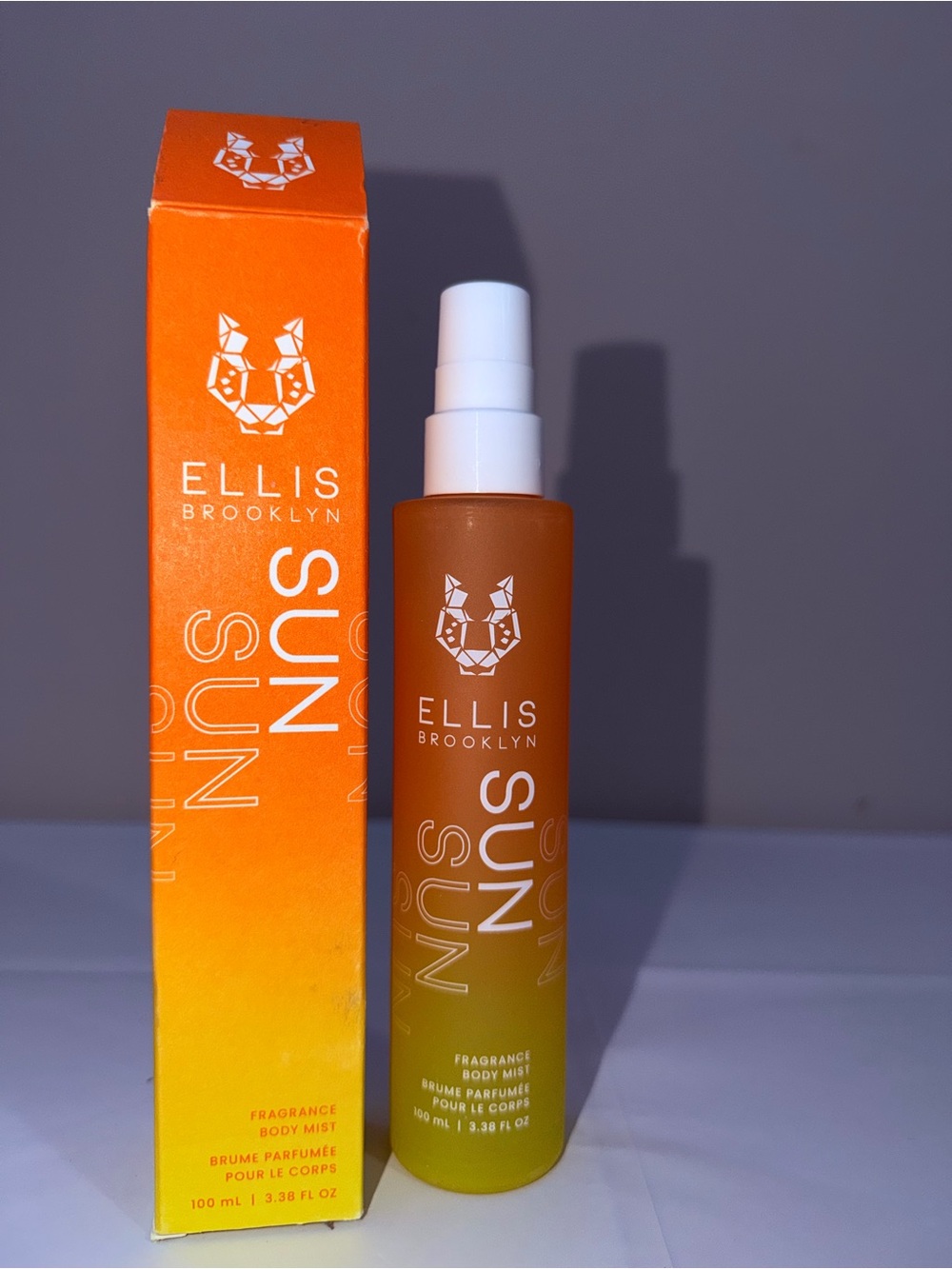 Ellis Brooklyn SUN Fragrance Body Mist — Orange Gradient